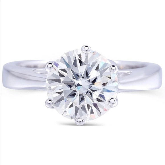 Certified 14k Gold 1 Carat Diamond Solitaire Engagement Ring ~ Bridal / Wedding - Picture 6 of 13